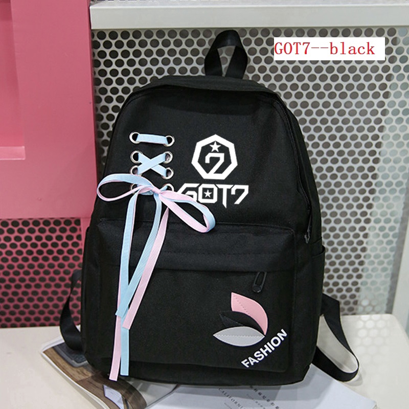 twice Bts Exo KPop Got7  monsta Xbackpack bags bagpacks woman school ready BaLôDuLịch Ba Lô Du Lịch Túi du lịch