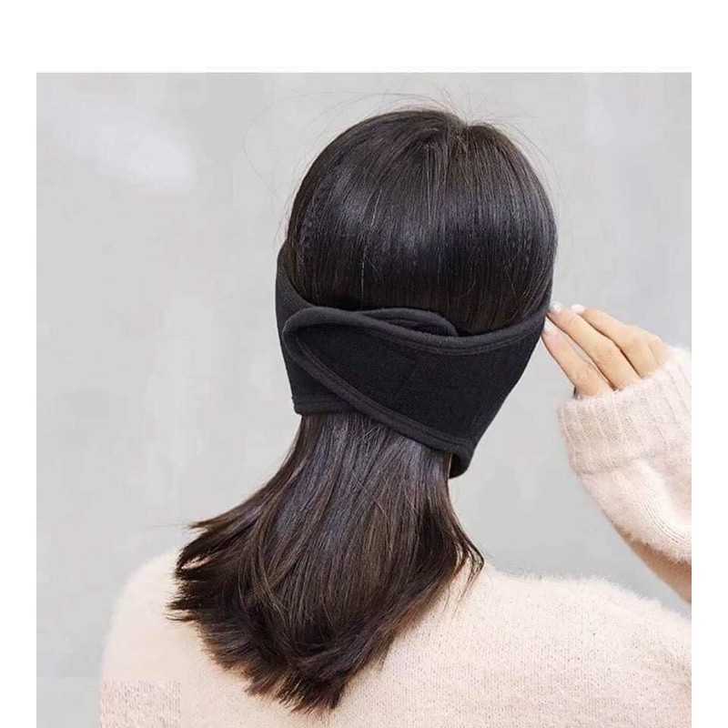 Bịt mặt có lỗ thoáng khí mùa đông chống lạnh hè chống nắng siêu thick | BigBuy360 - bigbuy360.vn