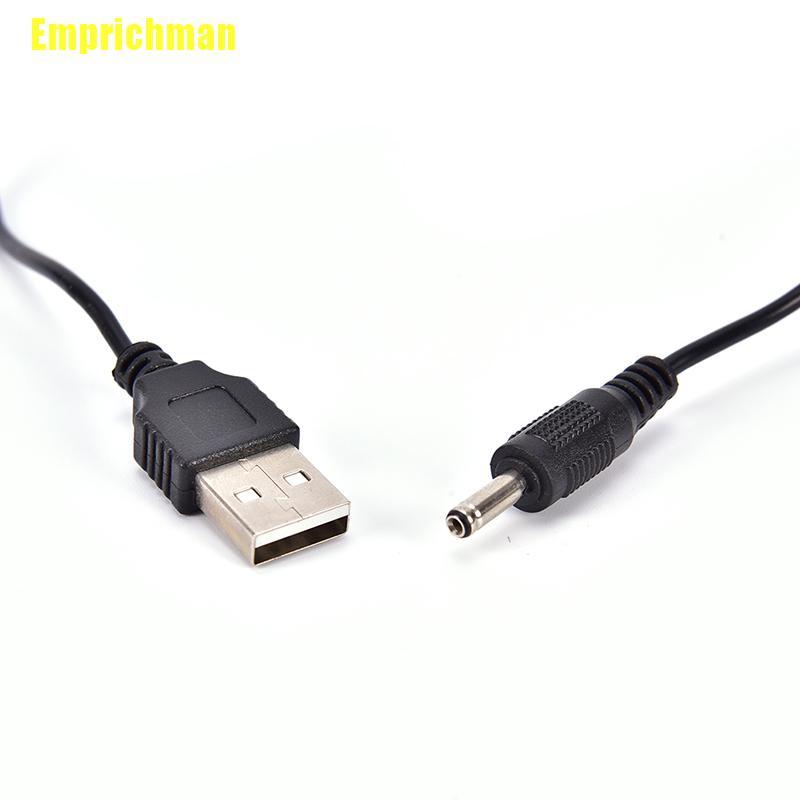 Cáp Sạc Chuyển Đổi Usb-A Sang 2.0-5.5mm Đầu Đực Dc 5v