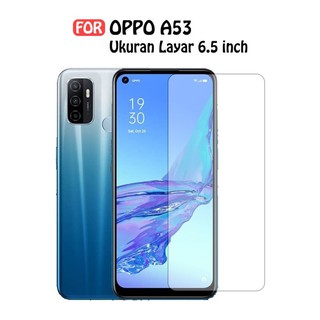 Kính cường lực trong suốt Oppo A53 4G/ 5G (Loại chuẩn 9H, Không Full)