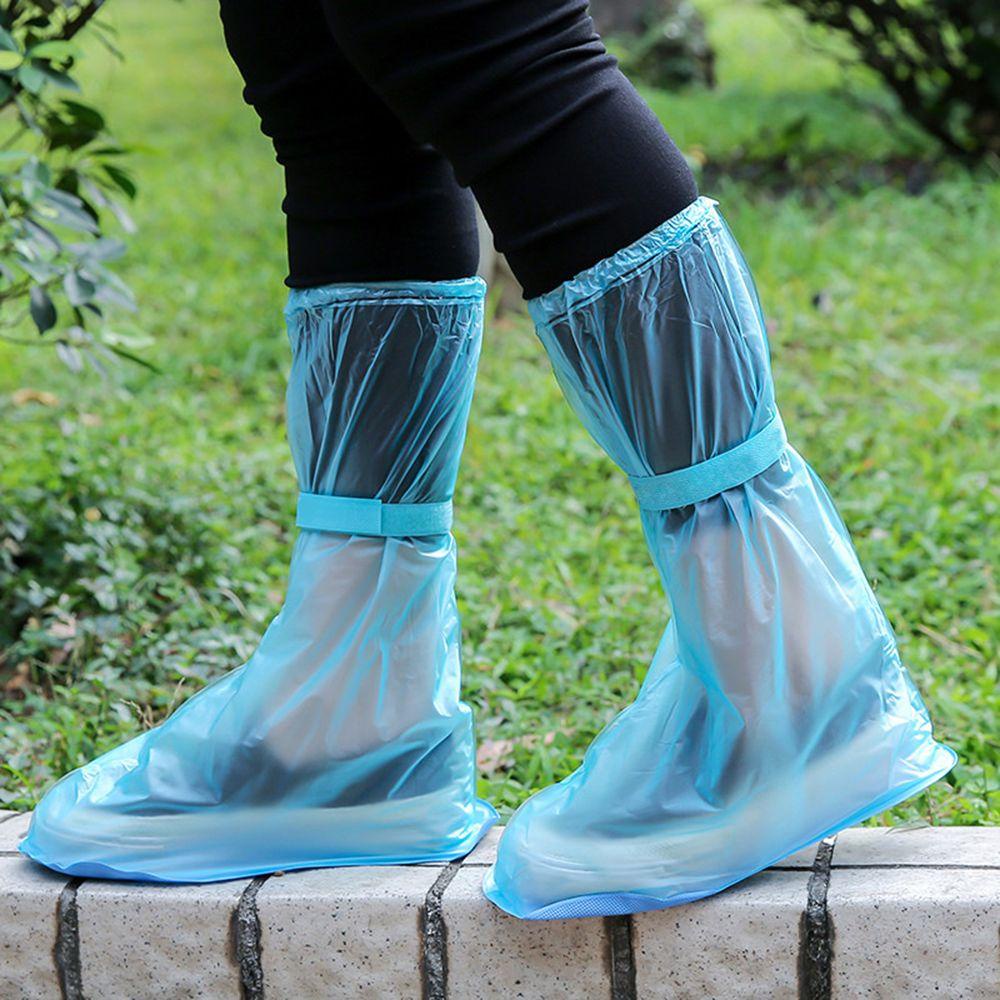 ESPO Vỏ Bọc Giày Đi Mưa Bằng Nhựa PVC Dày Trong Suốt Chống Trượt Chống Thấm Nước Tái