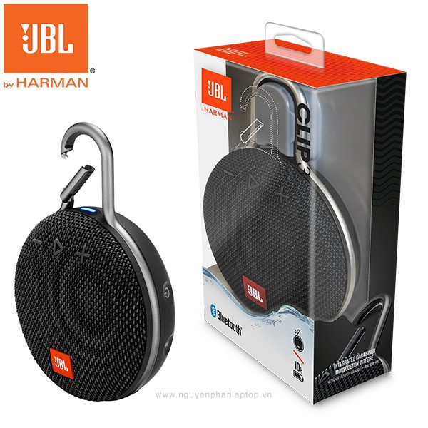 Loa Di Động JBL CLIP 3 [Hàng chính hãng - Nguyên seal hộp]