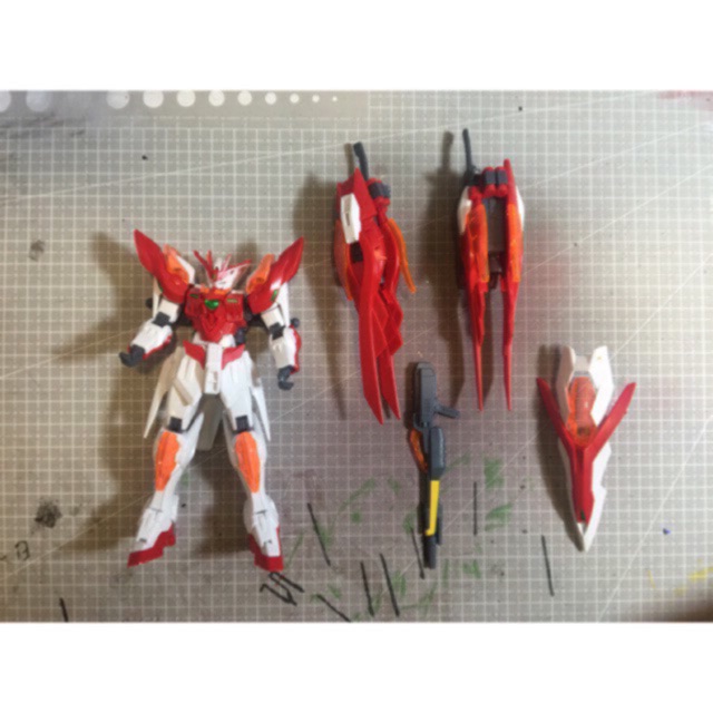 Gundam Hg đã qua sử dụng  Wing zero Honoo