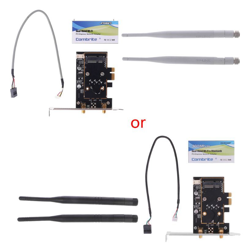 Bộ ăng ten hỗ trợ mini bcm4352 867mbps + Bluetooth 4.0 802.11ac / bset