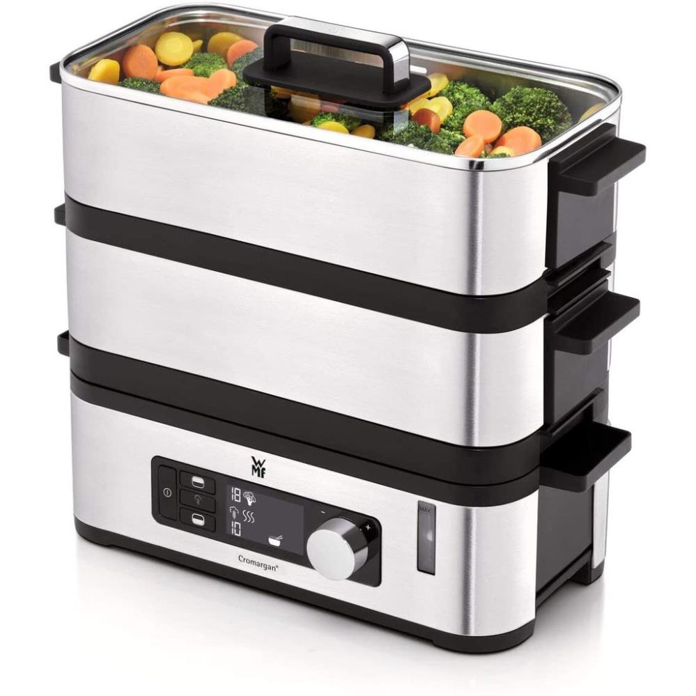 Nồi Hấp Điện 2 Tầng Wmf Kitchenminis, Điều Chỉnh Nhiệt Độ, Chế Độ Hấp Dễ Dàng - Nhập Khẩu Từ Đức