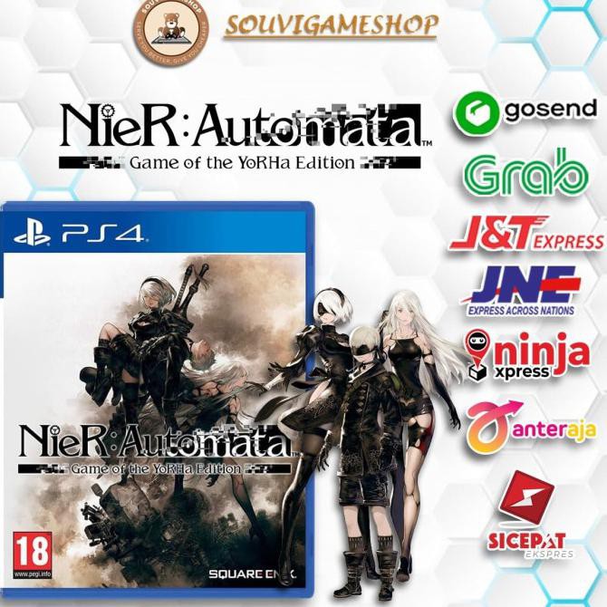 Đĩa Cd Chơi Game Ps4 Nier Automata Goty Bd Playstation 4