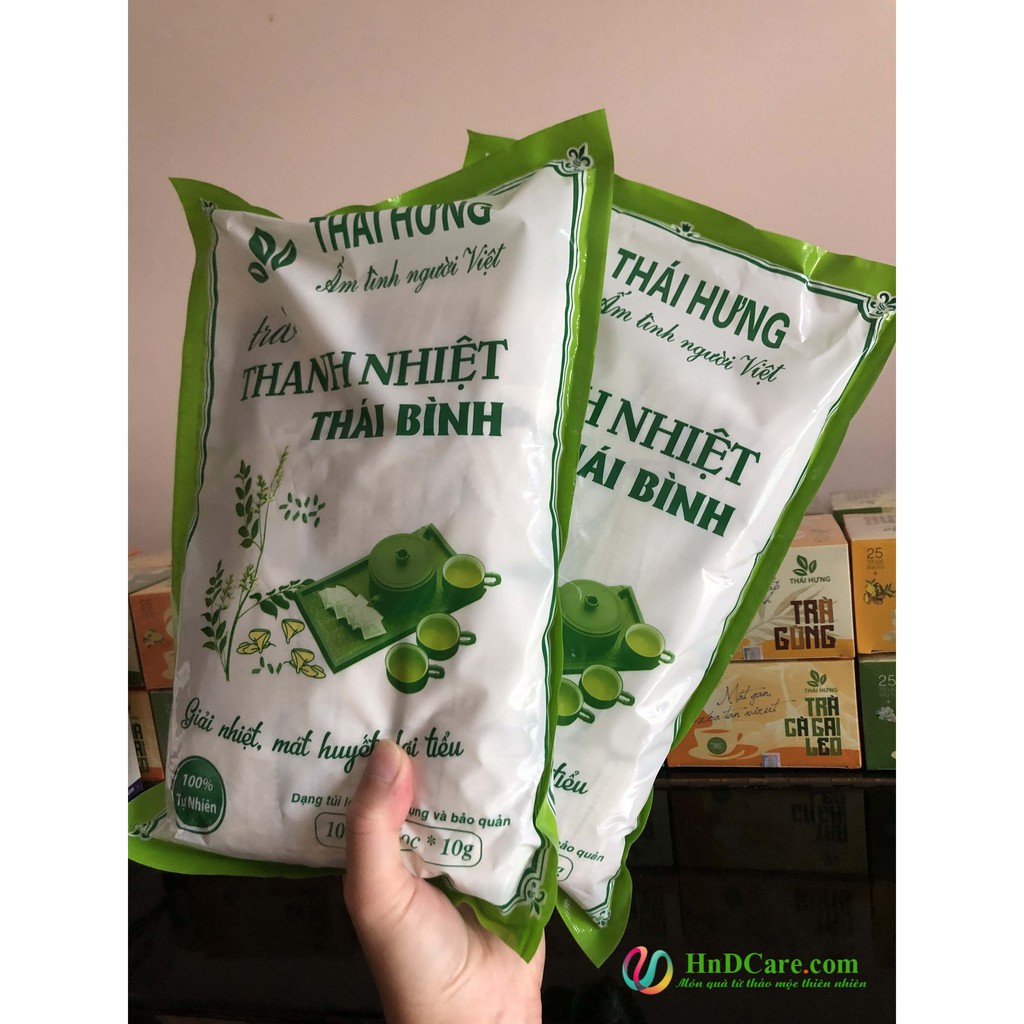 [CHÍNH HÃNG] Trà Thanh Nhiệt Thái Bình (trà thảo dược, 100% tự nhiên, dạng bịch) - giải khát, thanh nhiệt, hạ huyết áp | BigBuy360 - bigbuy360.vn