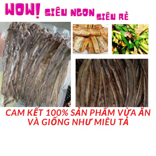 Khô cá chình mở xẻ ngon phơi tự nhiên không phẩm màu không hóa chất