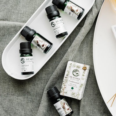 Tinh dầu tuyết tùng Bắc Mỹ 10ml dầu điều khiển khuôn mặt đơn Phương massage da mặt hội tụ lỗ chân lông