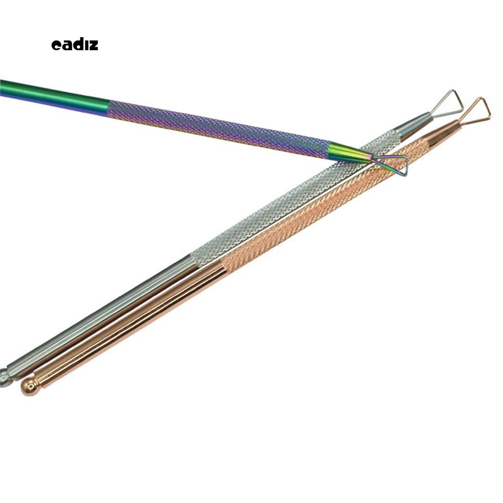 [Hàng mới về] Dụng cụ loại bỏ gel sơn bóng móng tay bằng thép không gỉ cao cấp