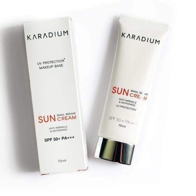 Kem chống nắng Karadium Sun Snail Repair Cream SPF50+ PA+++