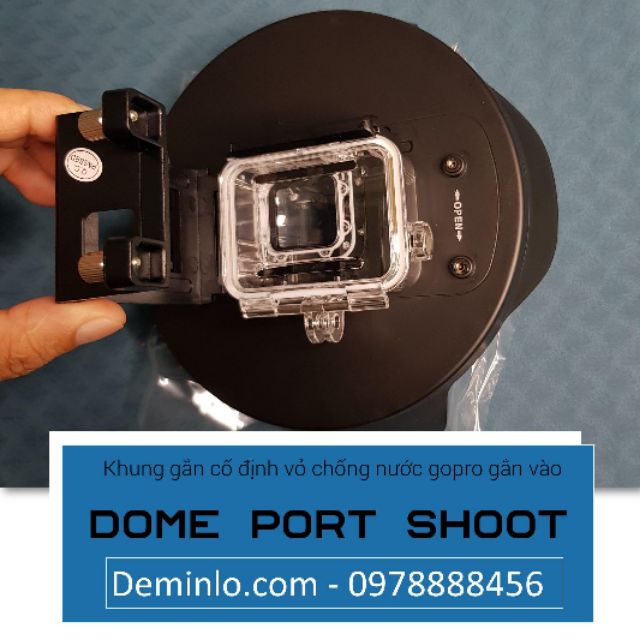 Vỏ hộp chống nước cho gopro chụp hình quay clip sáng tạo