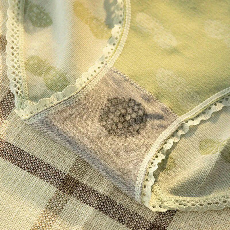 Quần lót nữ cotton hình quả dâu CHUNCHUN, quần chíp kháng khuẩn. | BigBuy360 - bigbuy360.vn