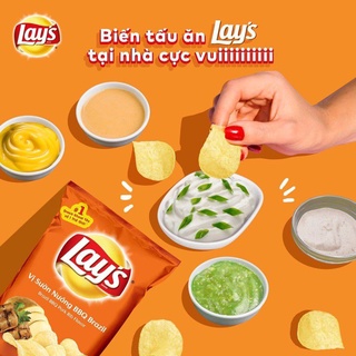 [COMBO 5 BỊCH] BÁNH LAYS - 63GR /ĐỦ VỊ