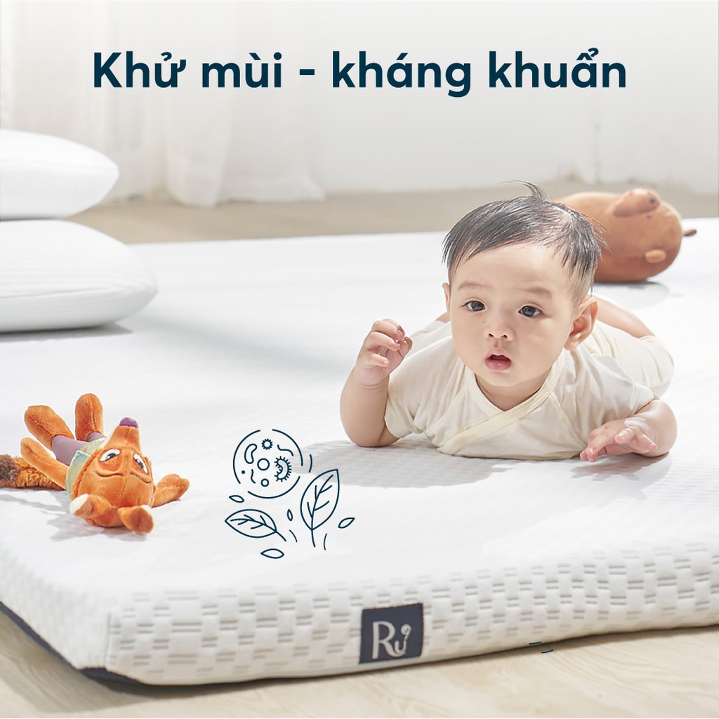 Nệm Cuộn Trải Sàn  Ru9 Gọn Nhẹ Dễ Chịu, Thoải Mái Mọi Nơi, 6 Kích Thước