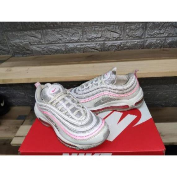 Xả [Hàng Auth] Ả𝐍𝐇 𝐓𝐇Ậ𝐓 Giày Nike Airmax 97 size 37.5 Uy Tín . : : : *