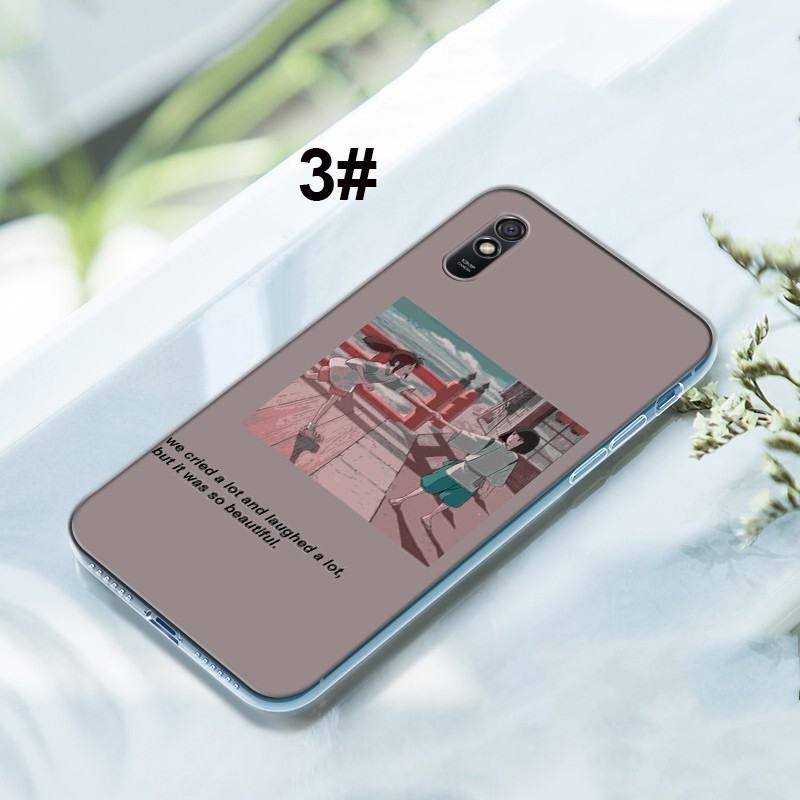 Ốp Lưng Silicone Mềm Trong Suốt In Hình Vô Diện Cho Xiaomi Redmi Note 9 / 8 / 7 / 6 / 5 Pro / Note9 / Note8 / Note7 / Note6 / Note5
