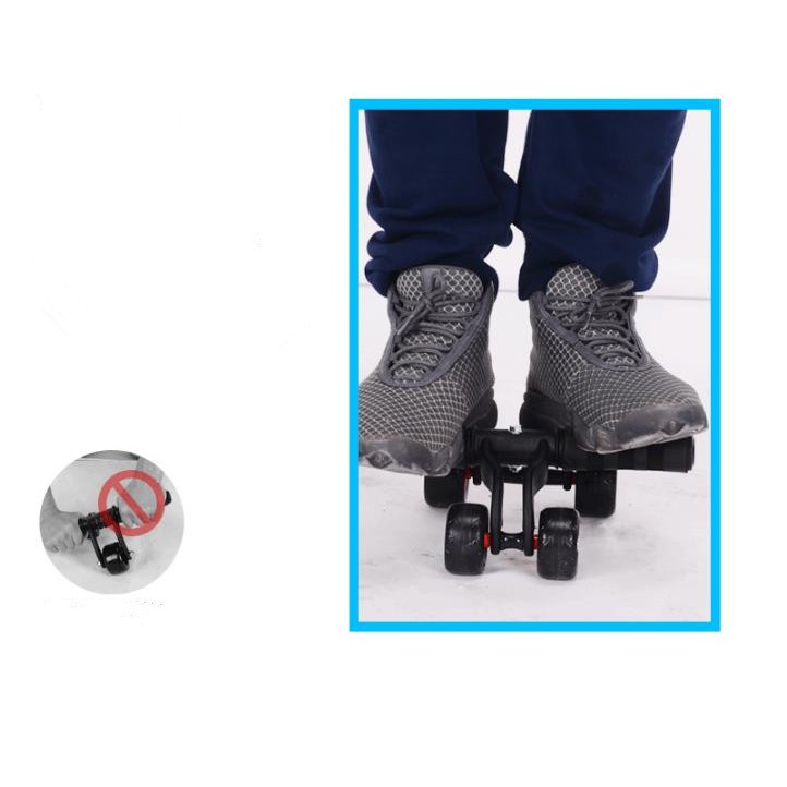 Con lăn tập cơ bụng 4 bánh xe