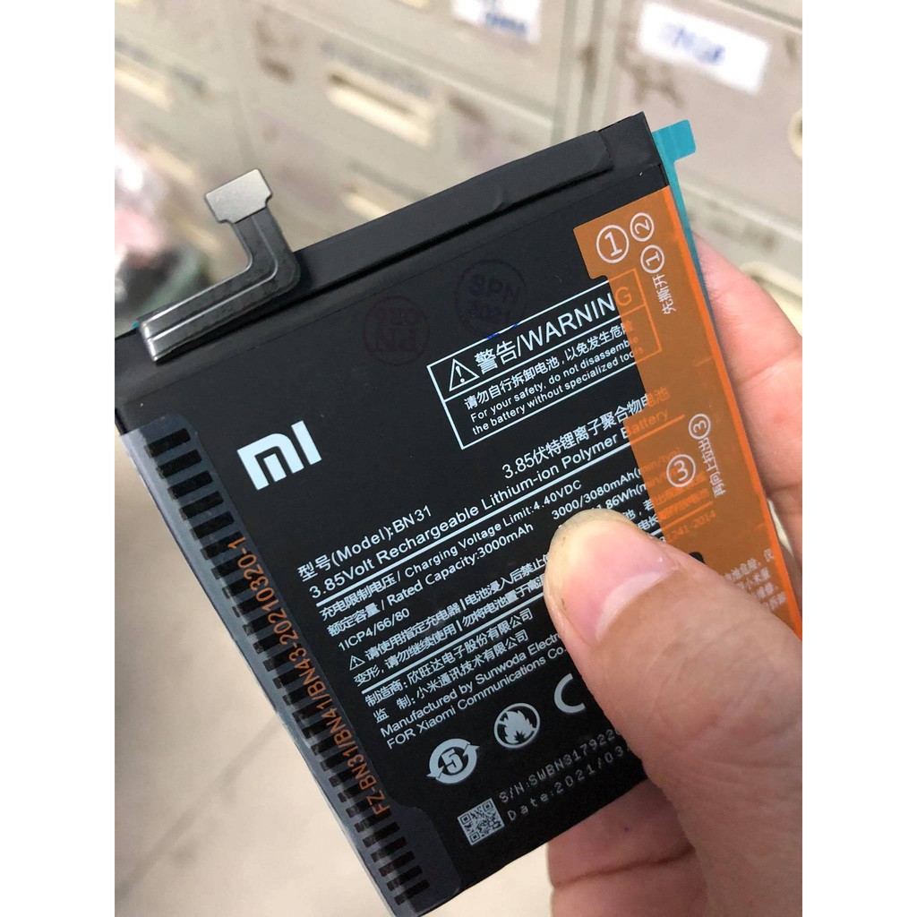 Pin Chất Lượng&quot;&quot;Pin Xiaomi MiA1/Mi 5X Mã BN31 Dung Lượng 3000mah