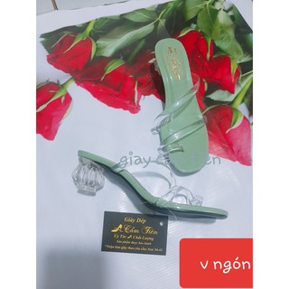 Guốc nữ gót 5 cm size 33 đến 44