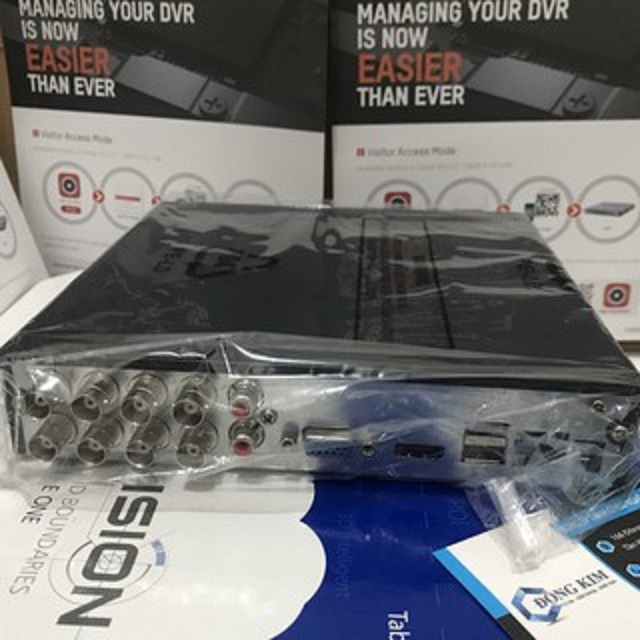 BỘ ĐẦU GHI 8 KÊNH - DVR Ai 8 kênh KBVISION KX-7108Ai - CAMERA Dome 4 in 1 hồng ngoại 2.0 Megapixel - bảo hành 2 năm