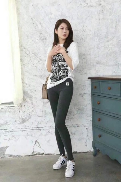 QUẦN LEGGING mèo lót lông hàng dày đẹp