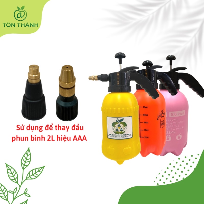 ĐẦU BÉC THAY THẾ BÌNH XỊT 1L , 2L , 3L BÌNH AAA TÔN THÀNH
