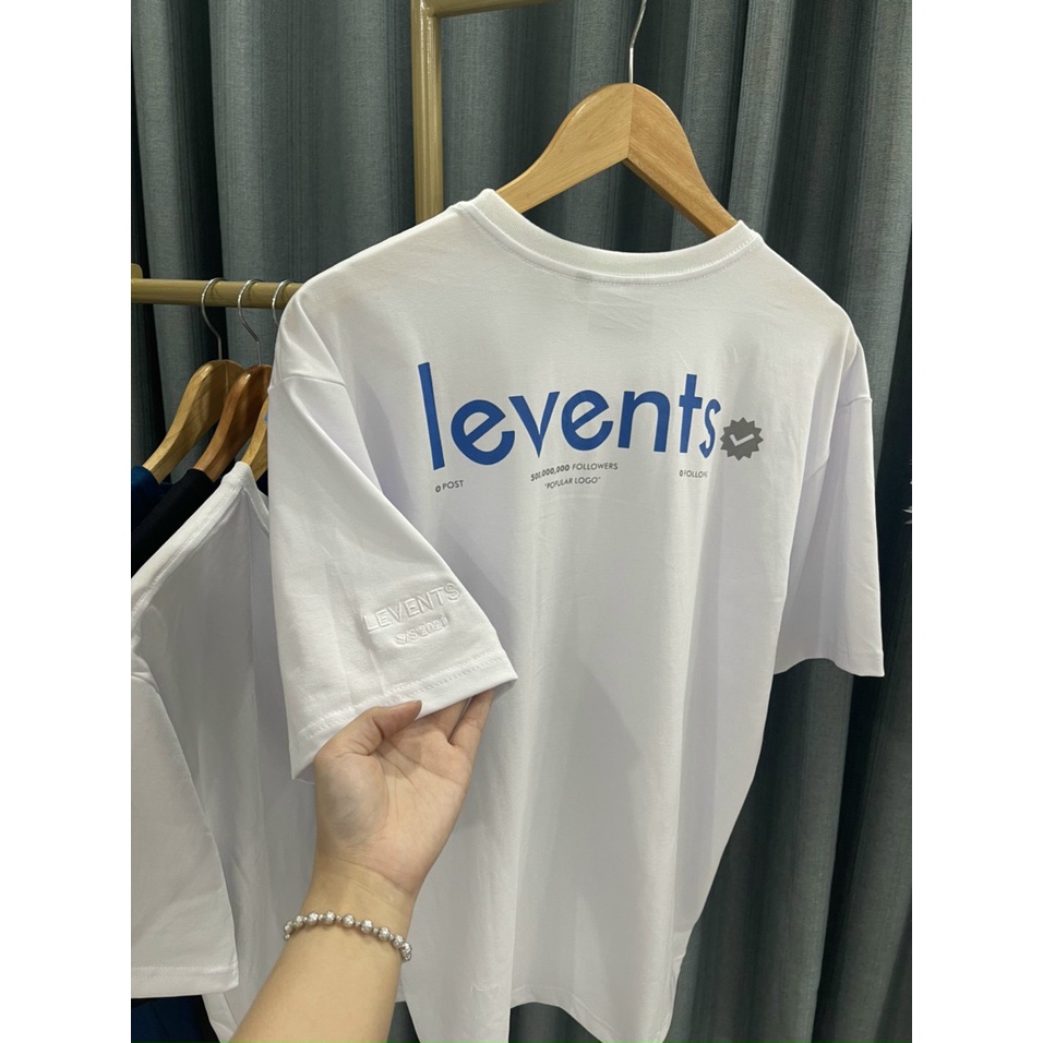 Áo thun LE.VENTS® POPULAR LOGO 2.0 Form Rộng Tay lỡ