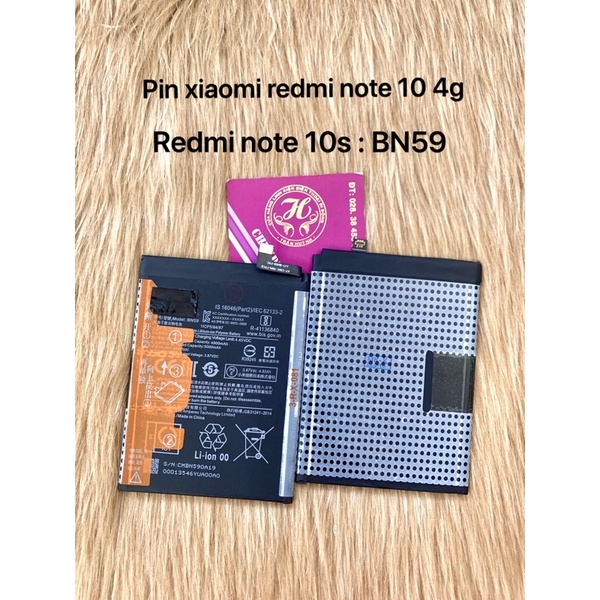 pin xiaomi redmi note 10 4g/redmi note 10s : BN59 Newzin