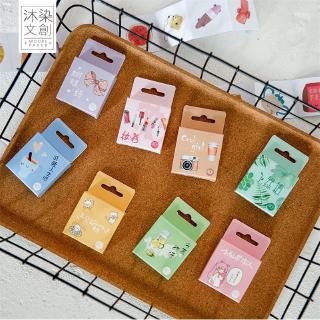 Nhãn dán trang trí thủ công họa tiết hoạt hình đáng yêu DIY