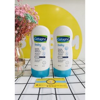 (CHÍNH HÃNG) Sữa Tắm Gội Cetaphil Baby Gentle Wash & Shampoo 230ml