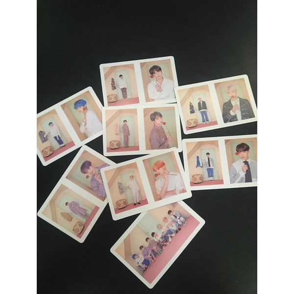 LOMO CARD Ảnh BTS 6x9cm (2 mặt, bo góc)