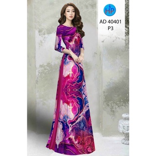 Vải áo dài in 3D