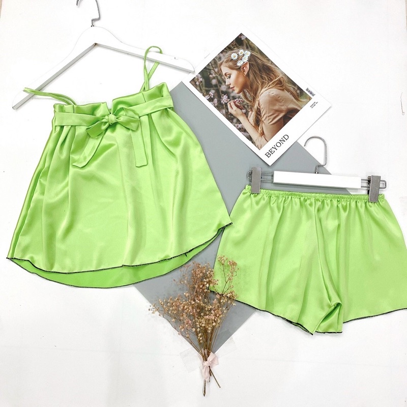 Bô đồ ngủ xếp li vải lua nhật- shop Thảo Tiên | BigBuy360 - bigbuy360.vn