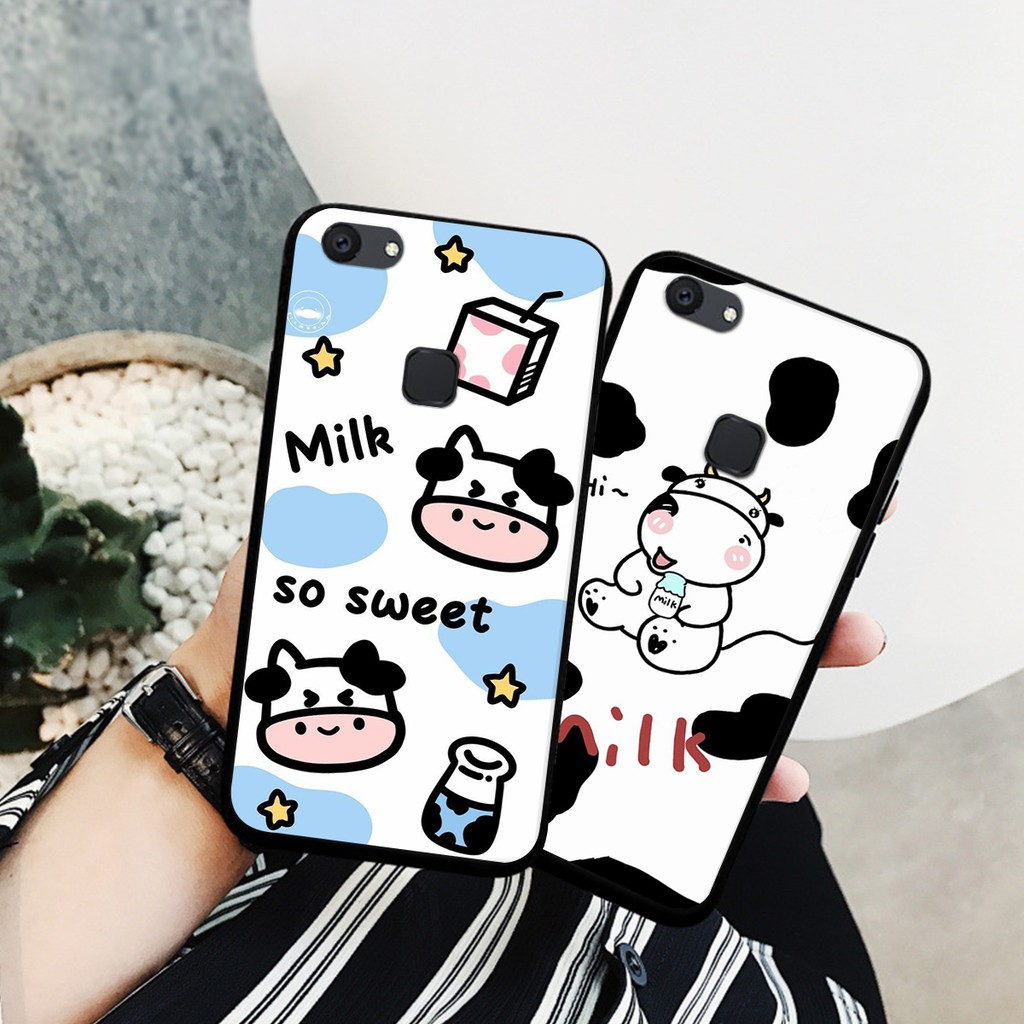 [HOT] Ốp lưng Vivo V3/ Vivo V3 MAX/ Vivo V7 /Vivo V7 PLUS trend bò sữa mẫu đẹp cute bền bỉ