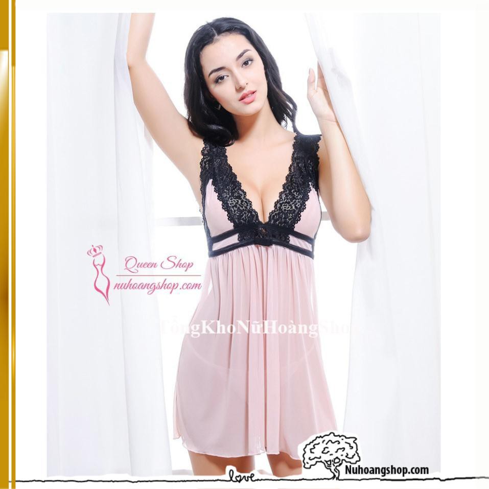 [Hàng Loại 1- Cao Cấp] Váy ngủ quyến rũ chồng yêu VAY319D- đồ ngủ đẹp cao cấp | BigBuy360 - bigbuy360.vn