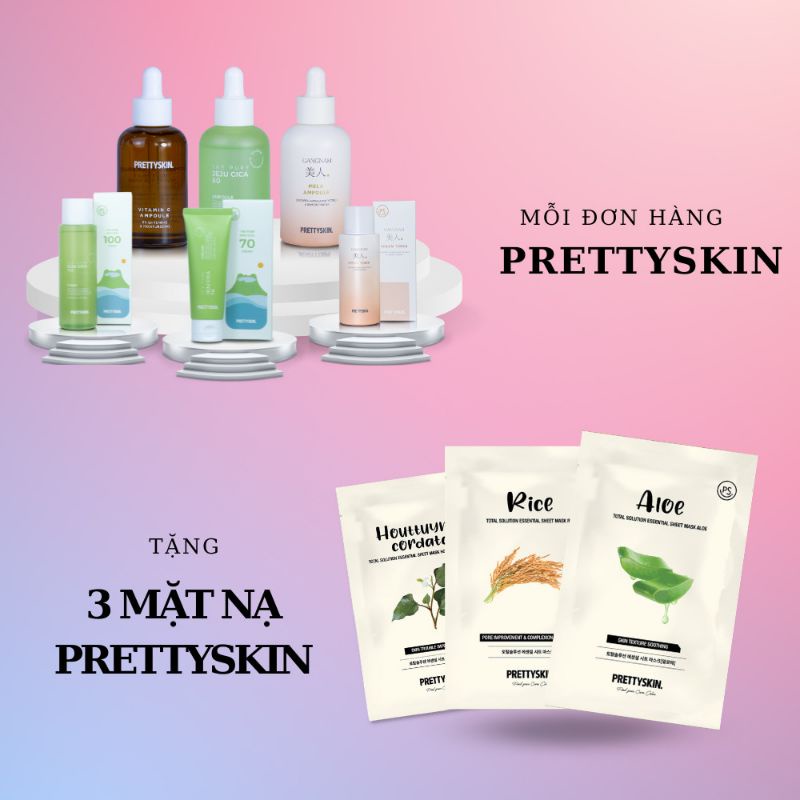 Quà tặng cho đơn Pretty Skin