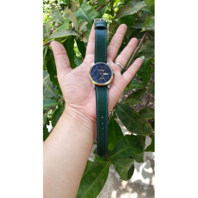 Dây đồng hồ da bò handmade
