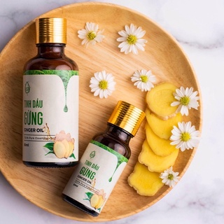 Tinh dầu gừng Trí Đức nguyên chất 100%