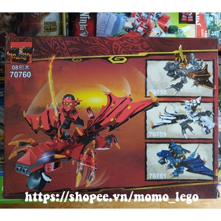 Đồ chơi mô hình lắp ráp lego - NINJA CỠI THÚ