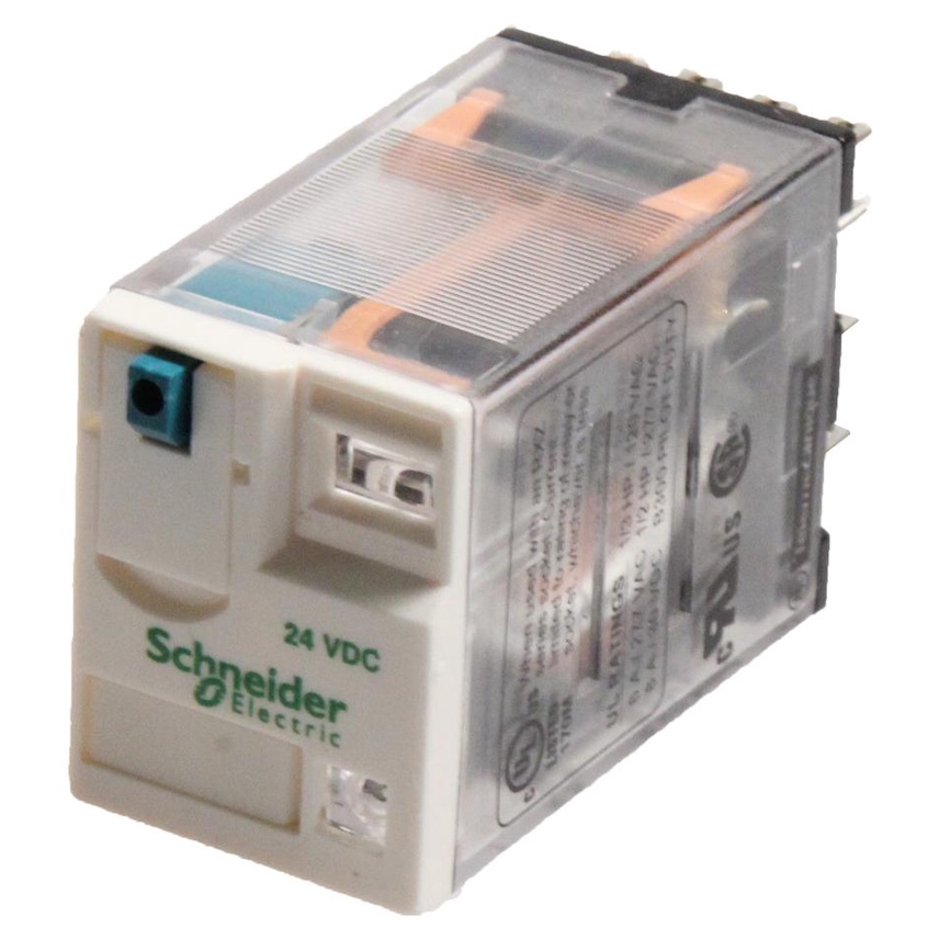 | CHÍNH HÃNG| Rơ le RXM4AB2BD Schneider 14 chân coil 24VDC có đèn