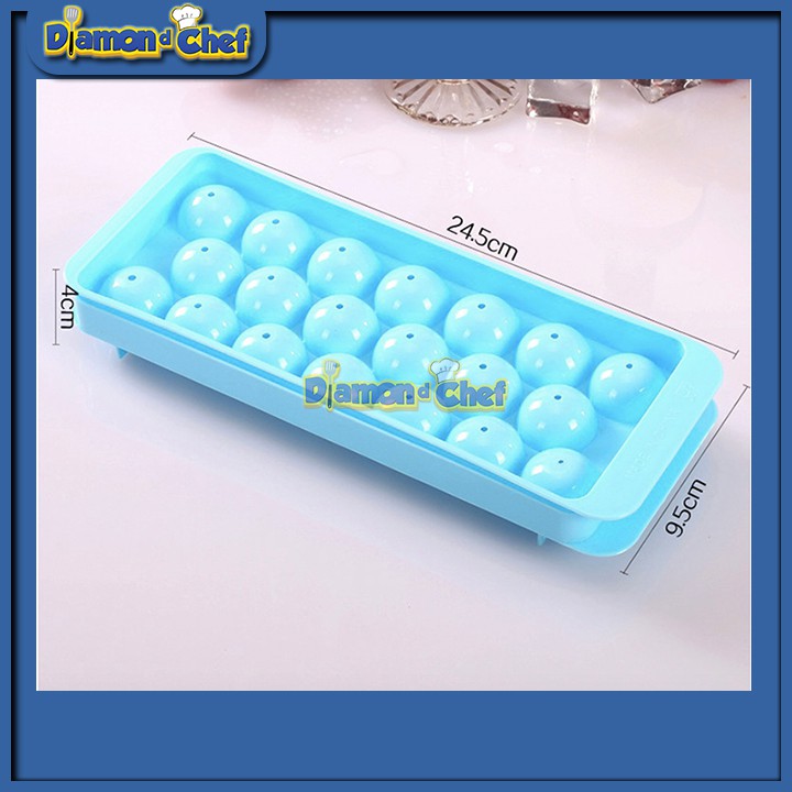 Khuôn thạch bi, thạch hình cầu/khay đá bi/ rau câu bi bằng nhựa bền đẹp 20v