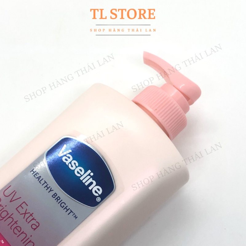 Sữa Dưỡng Thể Dưỡng Da Trắng Hồng Vaseline UV Lightening 10x chai 400ml