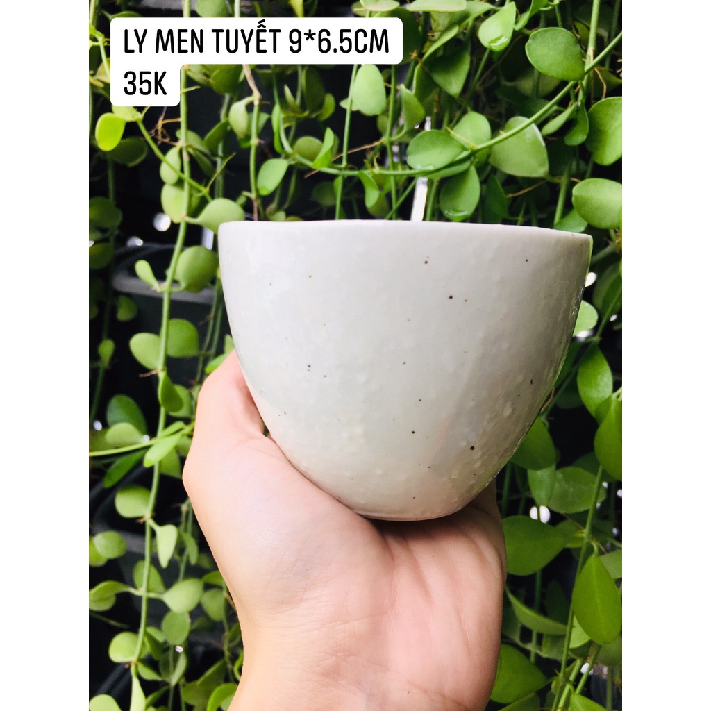 GỐM NHẬT - SET MEN TUYẾT