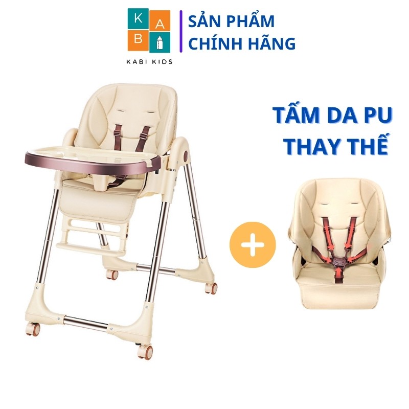 Ghế ăn dặm cho bé gấp gọn Bestbaby có 5 độ cao, ngả lưng 3 cấp độ, dành cho trẻ 0-6 tuổi