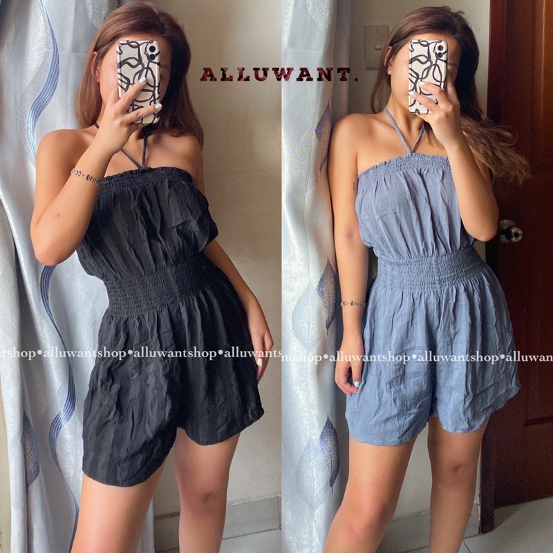 Jumpsuit quây cột cổ F21 VNXK