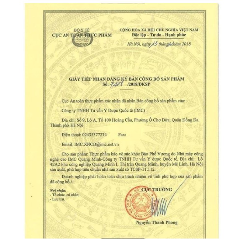 Viên uống Bảo Phế Vương - Dành Cho Người Ho Khan, Viêm Phổi, Viêm Phế Quản - Hộp 20 viên - Top1pharmacy