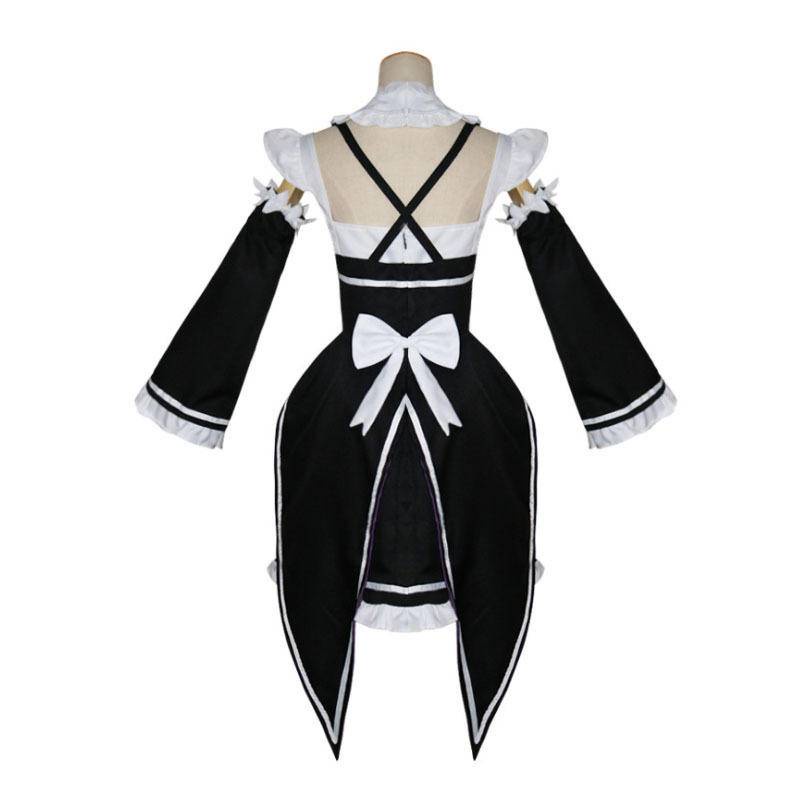 Ram Rem cos suit Rem maid outfit Ram maid outfit Lolita outfit A different world life from scratch cosplay women's clothing boss