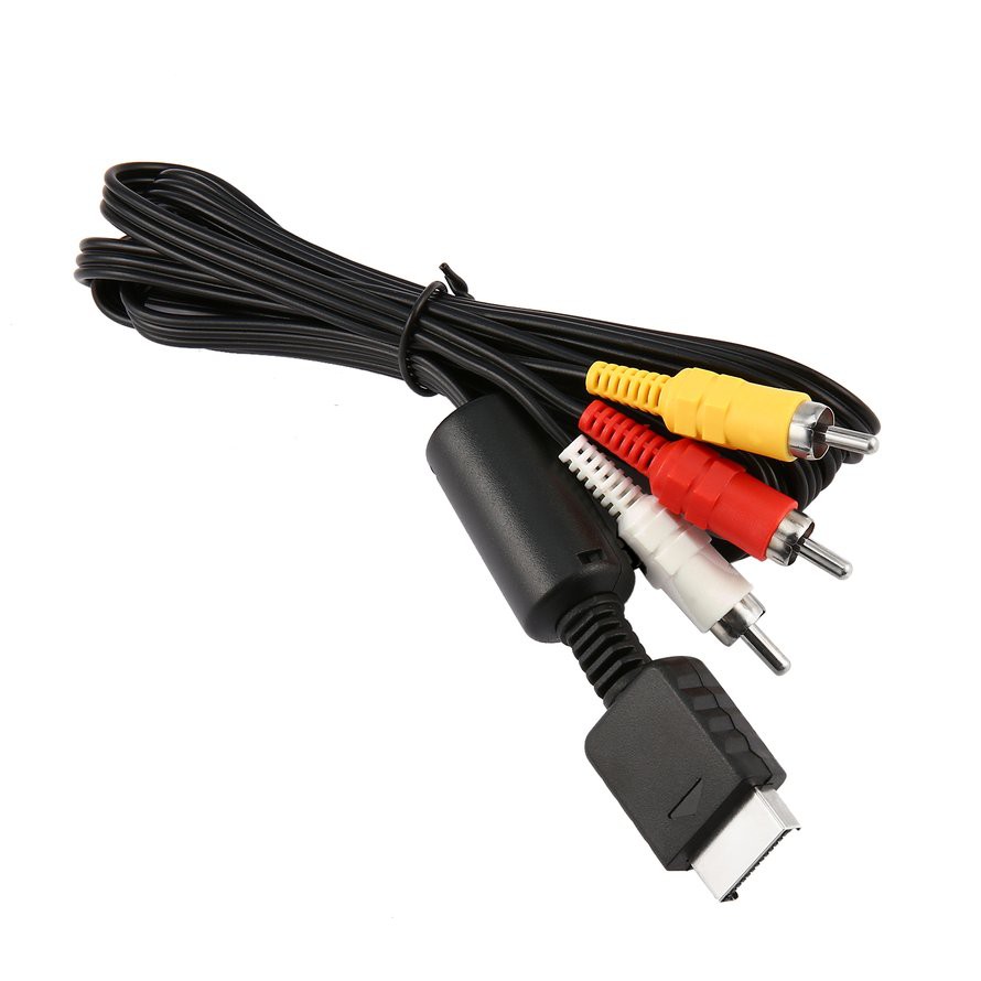 RCA Dây Cáp Av Dài 1.8m Dùng Cho Máy Chơi Game Ps2