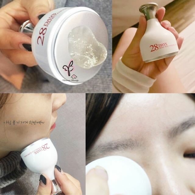 (Mẫu mới) Thanh lăn đá lạnh Massage Nâng cơ, Se khít lỗ chân lông Medi peel 28 Days Cooling Skin / Medipeel